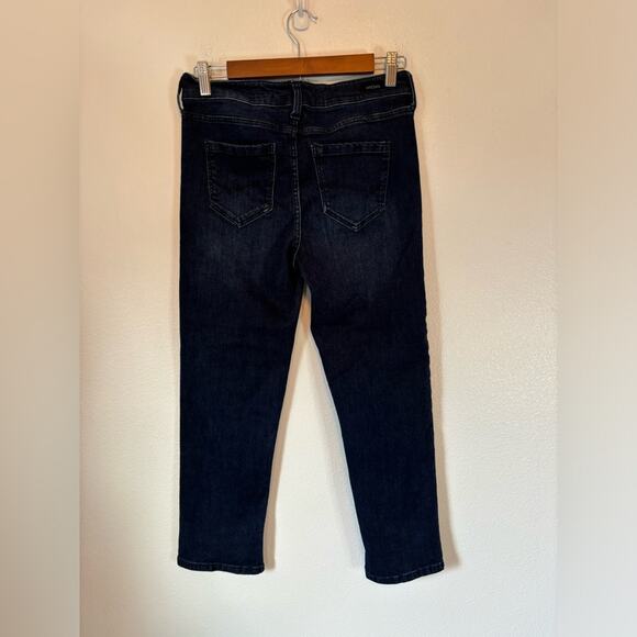 Liverpool The Capri Sexy Slimming Dark Wash Stretch Denim Jeans Size 4/27 - Picture 8 of 10